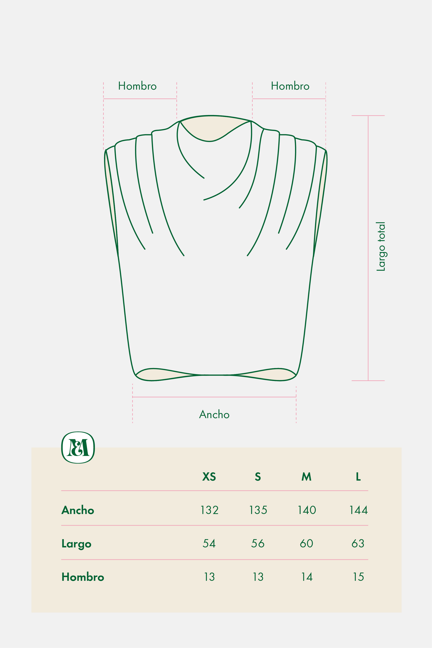 Top Hera verde