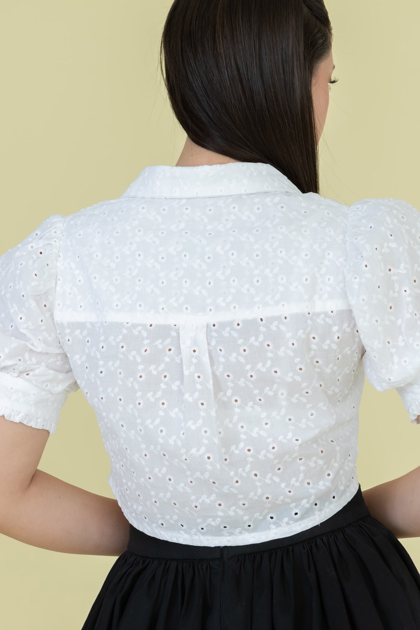 Crop Bonita blanco
