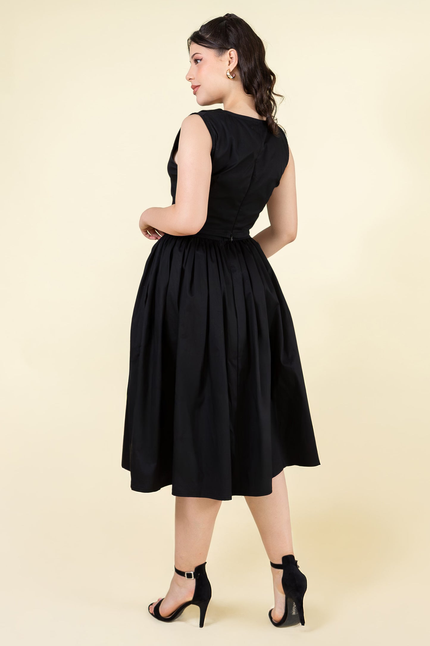 Falda midi So Chic! negro