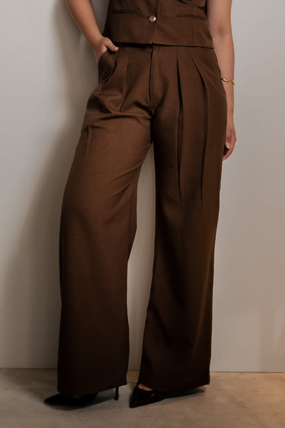 Pantalón Clío – Chocolate