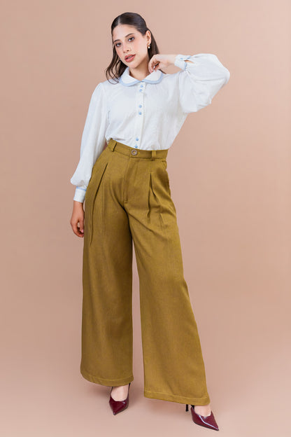 Blusa Mary Jane: blanca