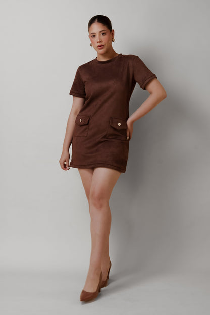 Vestido Diana chocolate
