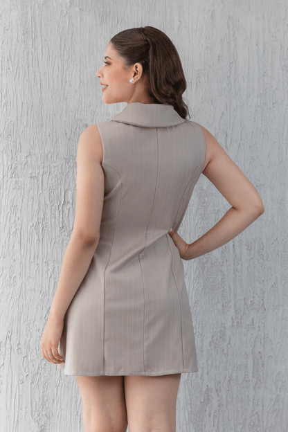 Vestido Emma beige