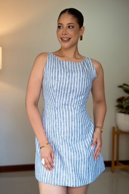 Vestido Julia celeste