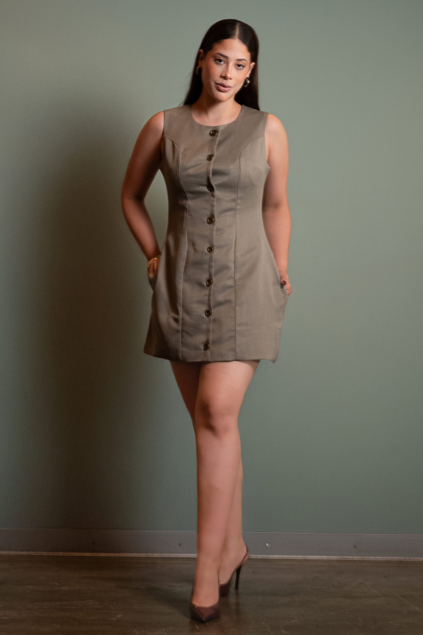 Jumper Gia olivo