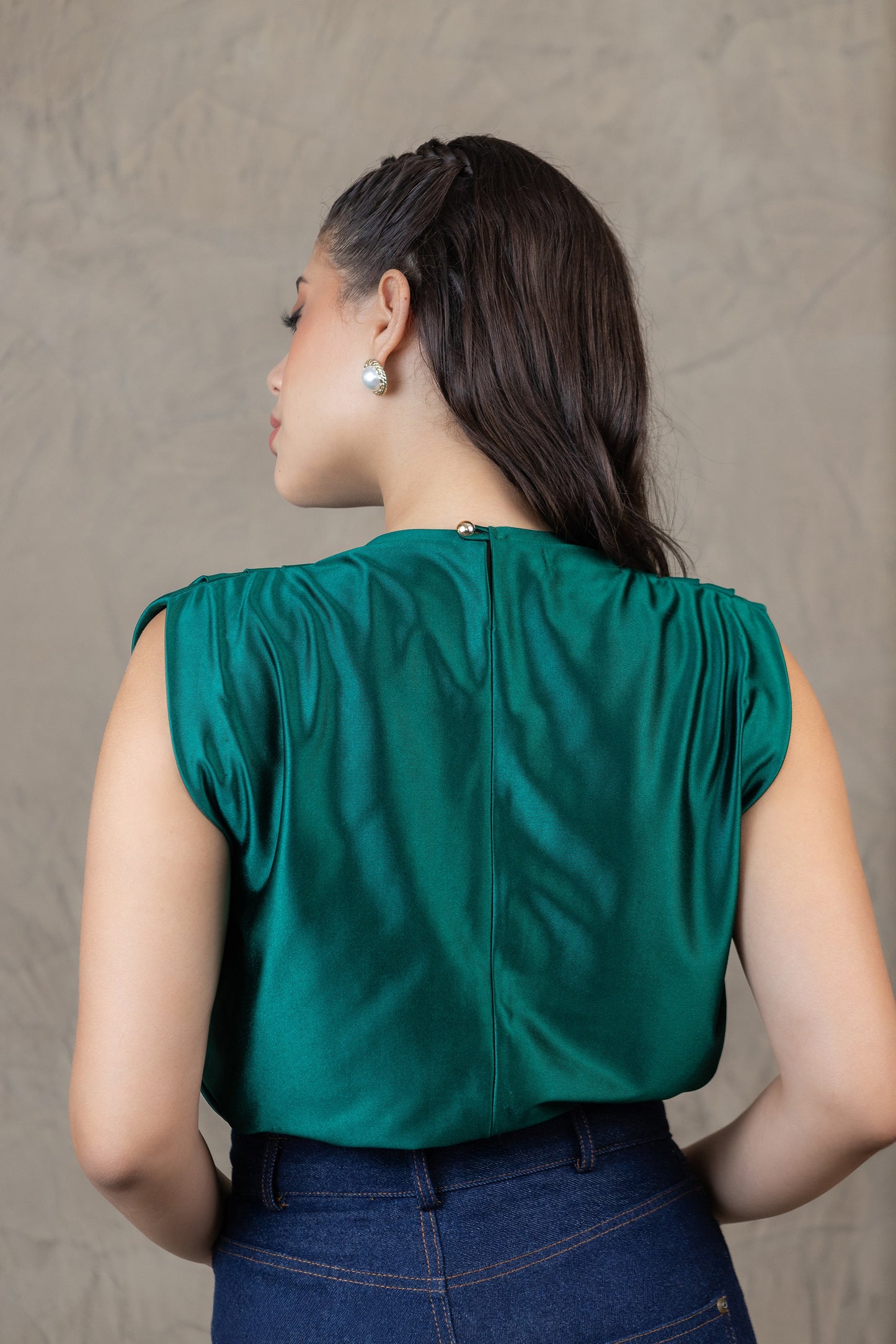 Top Hera verde